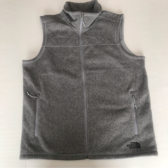 The North Face Other - The North Face Men's Sweater Fleece Vest Gray Large *Embroidered LG*.